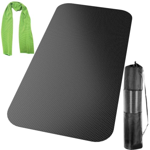 Exercise Equipment Mat - 47.3" x 23.6" Treadmill & Bike Floor Protector