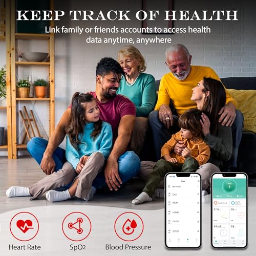 Smart Fitness Tracker Ring for Men & Women - Sleep, Stress & Activity Monitoring, IP68 Waterproof