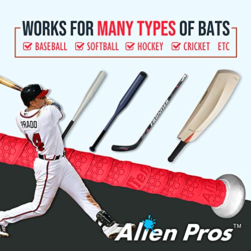 Baseball Bat Grip Tape - 2-Pack Black, Precut 1.1mm