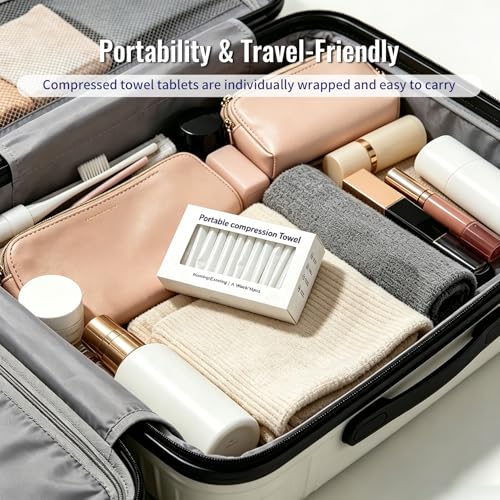 Compressed Towels - 28Pcs Ultra Soft Portable Towel Tablets