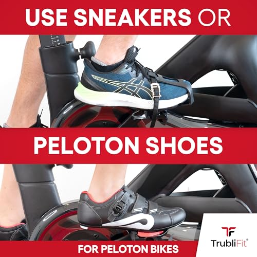 Dual Function Toe Cages for Peloton Bike - Ride with Sneakers