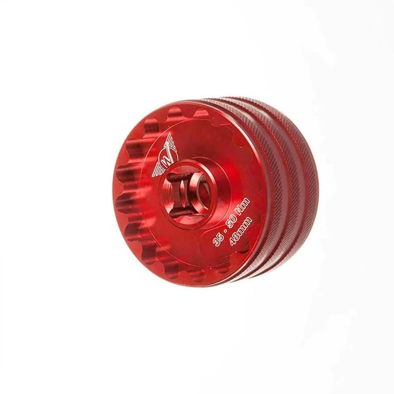 Wheels Mfg Double Sided Bottom Bracket Socket Red, 16X48.5Mm/16X44mm