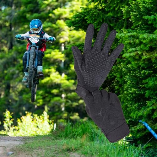 Kids Dirt Bike Gloves KV1 / X-Large (10-12 Yrs) Motorcycle BMX Mountain ATV Riding Gloves