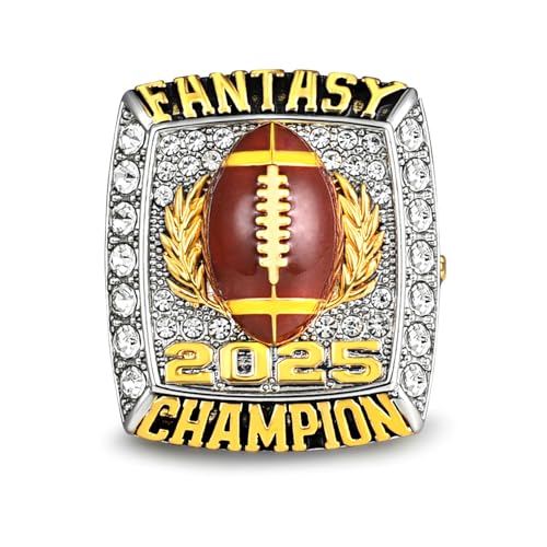 Fantasy Football Championship Ring - 2025 Edition Trophy Award