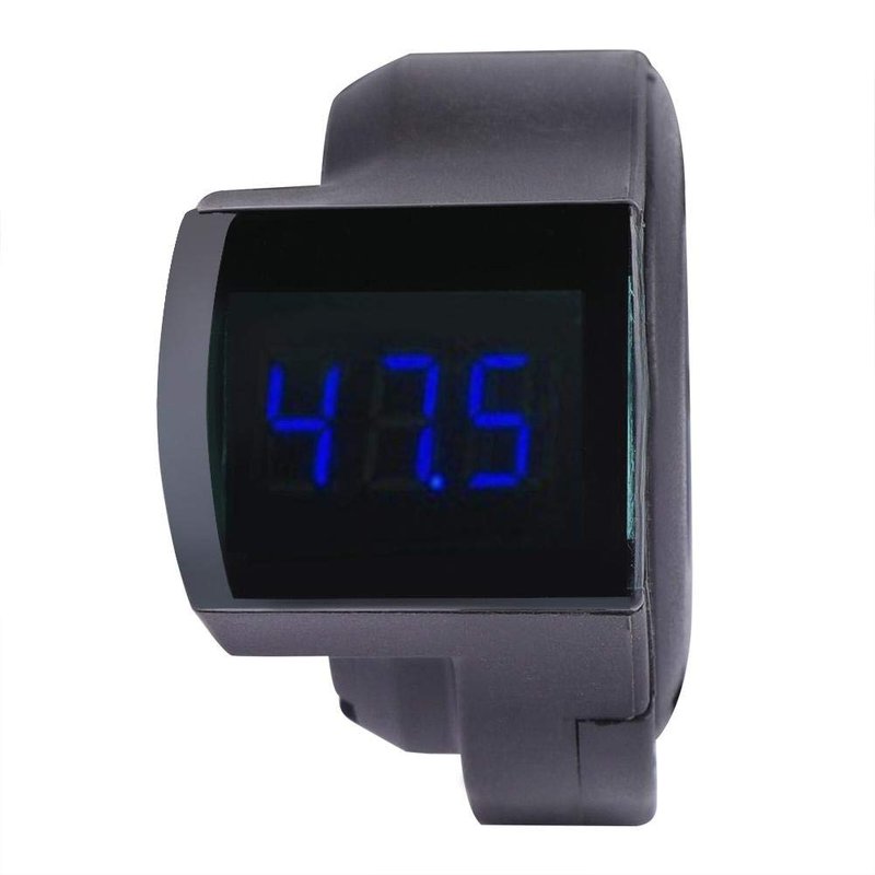 Electric Voltage Display, Scooter Thumb Throttle Assembly with LCD Battery Voltage Display