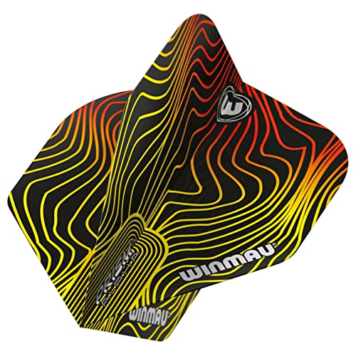 Dart Flights - WINMAU Prism Alpha Solar Design, 100 Micron, 3 Sets