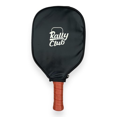 Rally Club Pickleball Paddles for Men Women | Carbon Fiber Polymer Honeycomb Composite Core | Lightweight Durable | Uniquely Designed Stylish Pickleball Set & Single Paddles (Palmer-Sand)