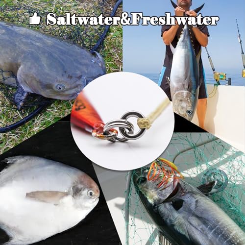 Stainless Steel Fishing Solid Rings - 50pcs Size 0
