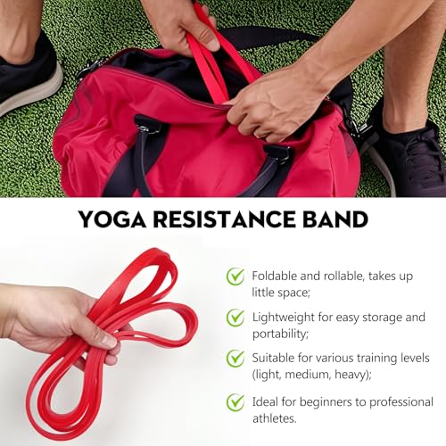 Resistance Band for Strength Training & Flexibility - 15-35 lb