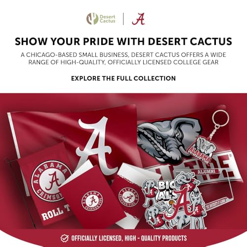 University of Alabama Paper Cups - 20 Count 9 oz Disposable Party Cups