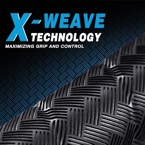 Golf Grips - CHAMPKEY X-WEAVE Rubber Grip Set with Repair Kit - White Midsize