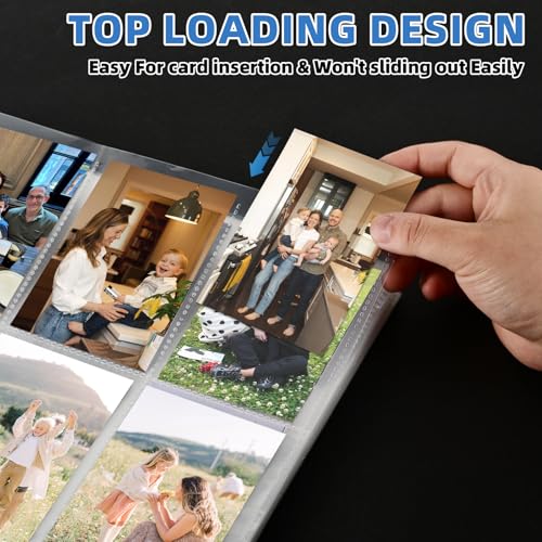 9 Pocket Trading Card Sleeves - Holds 900 Cards, 50 Pack