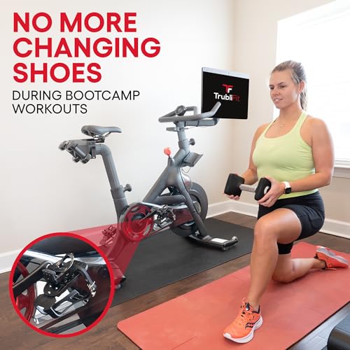 Dual Function Toe Cages for Peloton Bike - Ride with Sneakers