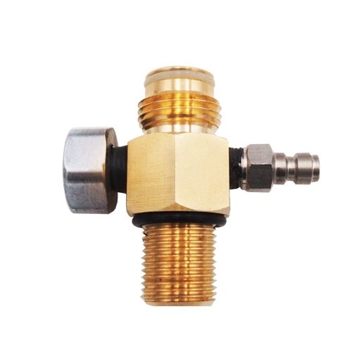 Paintball PCP Co2 Tank Pressure Pin Valve M18x1.5 Thread (M18x1.5 Thread)
