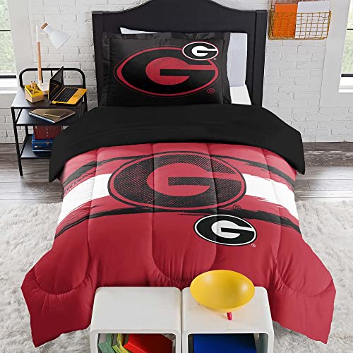 Georgia Bulldogs Comforter & Sham Set - Twin/Twin XL