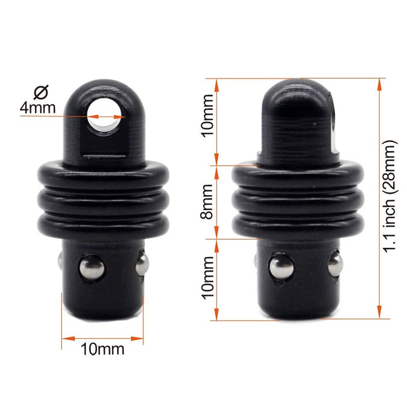 Trircok QD Adapter Sling Stud to Picatinny Rail for Sling Swivel