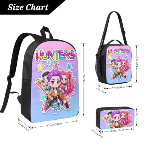 Outdoor Sports Backpack with Lunch Bag - One Size - Style 8