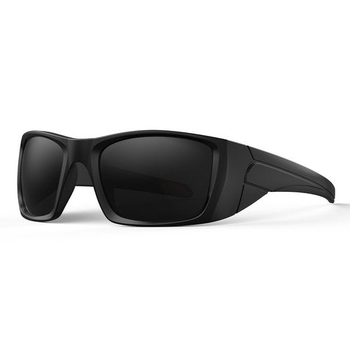 Bloomoak CAT 4 Super Dark Sunglasses | UV 400 | For Photophobia & Eye OPS & Light Sensitivity | Wraparound with Side Protection for Men & Women