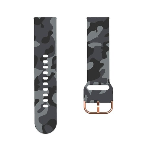 TenCloud Band Compatible with Cosmo JrTrack 5 /JrTrack5/4/3/2 SE/2 Kids Smartwatch Silicone Wristband Camouflage