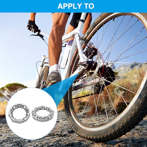 Stainless Steel Bicycle Crank Ball Bearing - 1/4 inch / 9 Balls