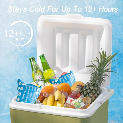 50 Water-Activated Ice Packs for Coolers - Reusable Gel Freezer Packs