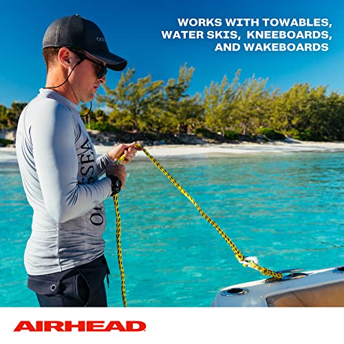Heavy Duty 12-Foot Tow Harness for Water Sports - Black