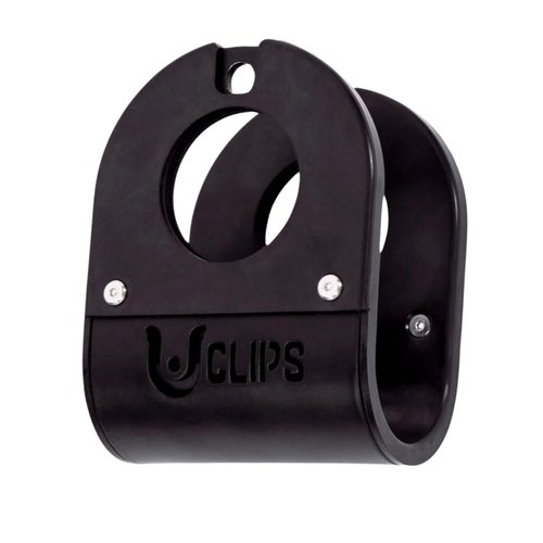 Home Gym U Clip - Bar to Landmine Adapter, Belt Squat and T-bar Row Attachment, Dip Belt Hook, Dumbbell to Barbell Converter, Versatile Fitness Accessory (Olympic)