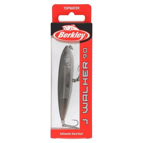 Berkley Saltwater J-Walker 90 Topwater Fishing Lure, Mangrove Minnow, Size 90 (7/16oz), 3.5in, Tail Weighted Design Tuned for Casting Distance, Equipped with Anti-Rust Fusion19 Hook