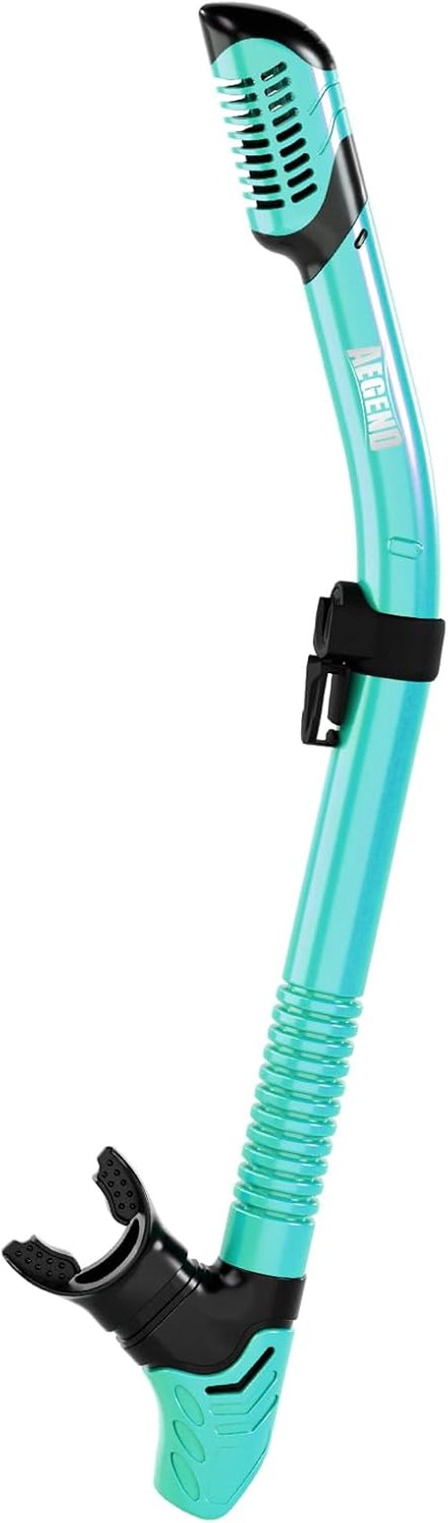 Aegend Dry Snorkel for Adults & Youth - Top Dry Valve Snorkeling Gear for Swimming & Freediving