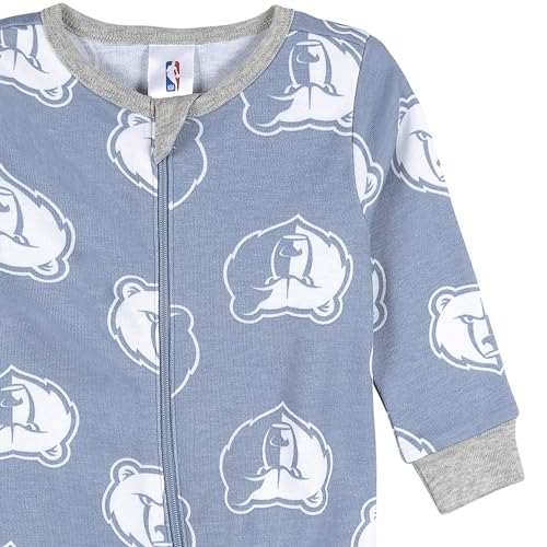 Baby Sleep 'N Play Footed Pajamas - Memphis Grizzlies - 0-3 Months