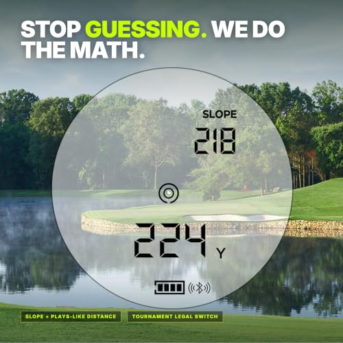 Slope Golf Rangefinder - Accurate, Compact, Essential for Golfers