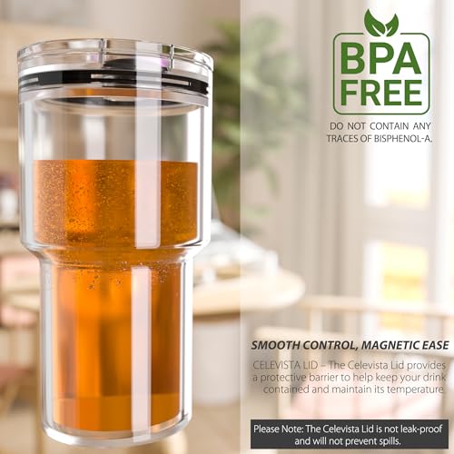 20 oz Replacement Tumbler Lid - Slide Magnetic Design