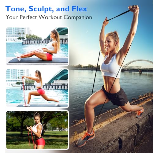 Pull Up Resistance Band - 30-60 lbs for Strength Training & Stretching