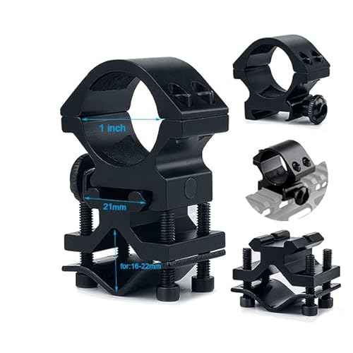 M7 Hunting Flashlight: 525nm-530nm Green Hunting Light Kit Rifle Flashlight Long Range for Predator Hog Light