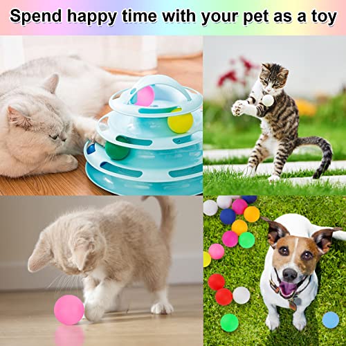 28 Pcs 40mm Colored Ping Pong Balls for Table Tennis & Crafts