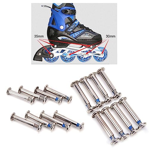 Inline Skate Mounting Screws & Bolts Kit - 10 Pack