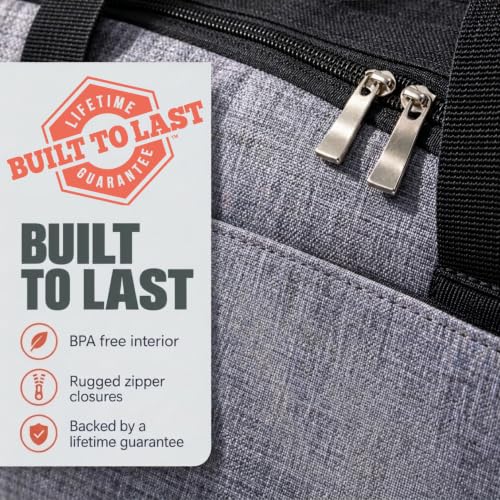 Oniva Picnic Time On The Go Lunch Cooler Bag, Gray Buffalo Bills