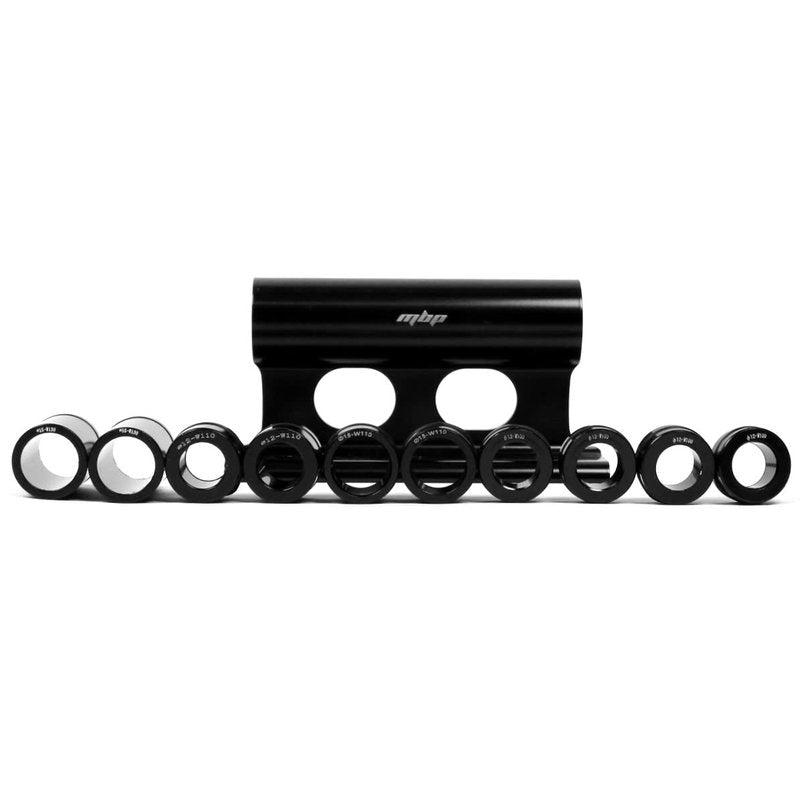 MBP Versatile Bike Block - Thru AXLE (15x110 12x100 15x100 15x150 12x110) & Quick Release 9x100mm - Bicycle Truck Bed/Storage - Version 2 New Sizes Added