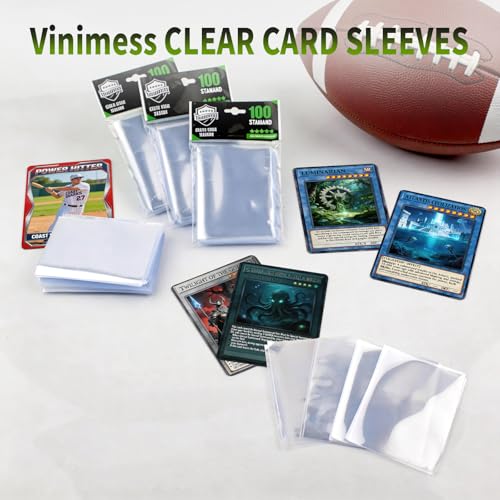 600 Card Sleeves for Trading Cards - Soft Penny Protectors