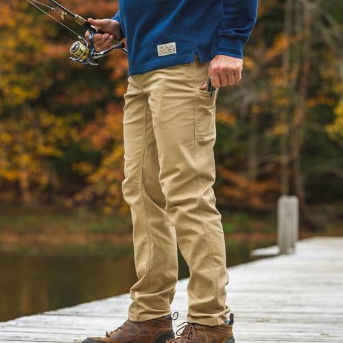 Field & Stream Men's Full Strut Stretch Canvas Pants 32W x 32L Khaki