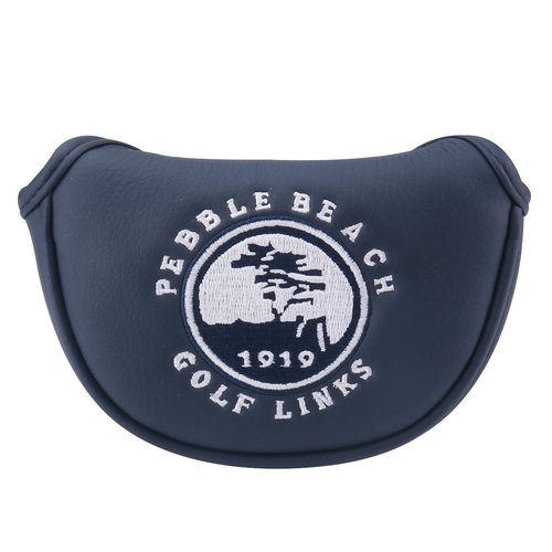 HISTAR Golf Putter Headcover Magnetic Closure Half Mallet Golf Club Head Cover(Blue)