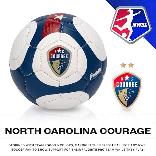 North Carolina Courage Mini Soccer Ball with Pump - NWSL