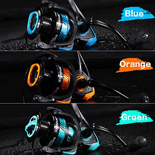 Sougayilang Fishing Reel, Ultralight Spinning Reel