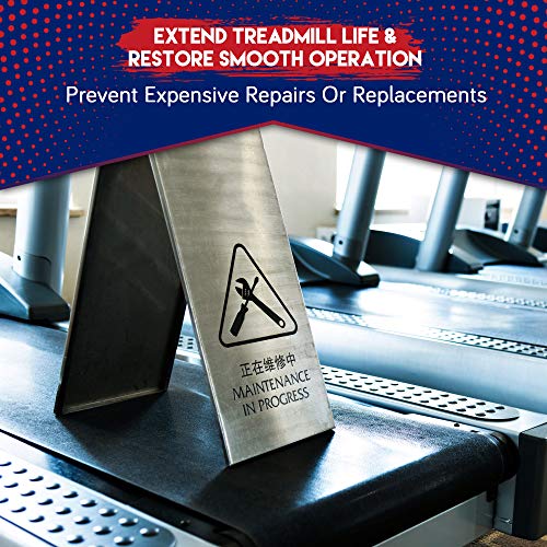 Treadmill Belt Lubricant - 100% Silicone Oil with Applicator