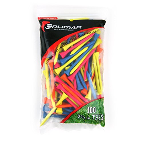 2 3/4-Inch Biodegradable Golf Tees - 100-Pack