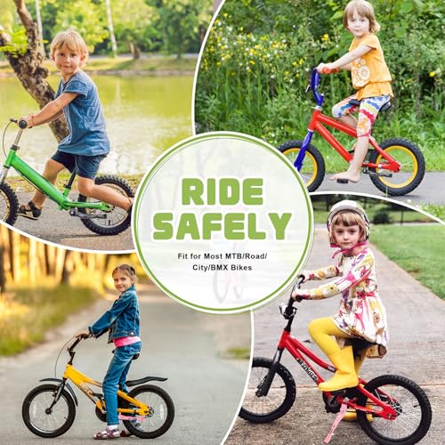 LEICHTEN Black Bike Kickstand for 16-20 Inch Kids' Bikes Adjustable Center Mount