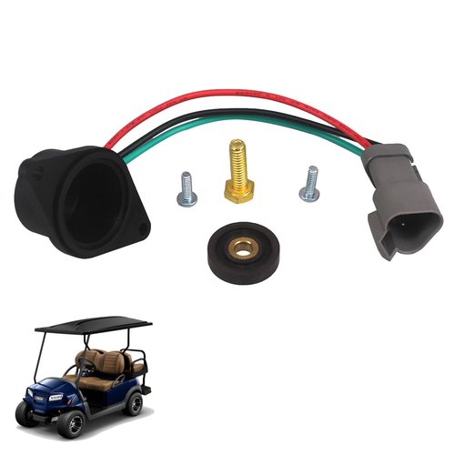 Golf Cart Club Car IQ Speed Sensor，HKOO Golf Cart Club Car IQ Speed Sensor with High Speed ADC Motor Magnet,Fit Club Car DS&Precedent 48V Electric Models,OEM# 102704901,102265601