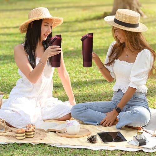 Silicone Boot for Owala FreeSip Sway 30oz & 40oz Bottles - Black Cherry