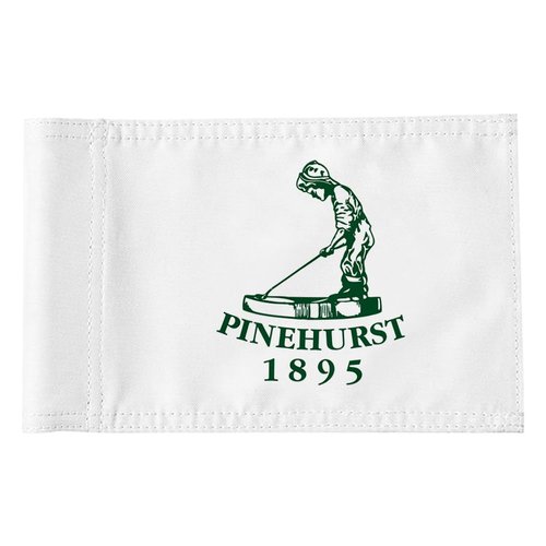 2BUT Pinehurst Golf Club Golf Pin PGA Flag Practic Putting Green Golf Flag For Backyard Garden Double-Sewn 600D Nylon Miniature Pin Flag Regulation Tube Flag(A 8"X6")
