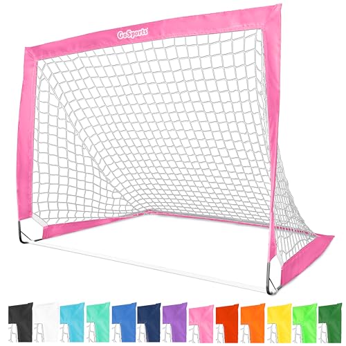 Portable Soccer Goals for Kids - 4x3 ft & 6x4 ft Options